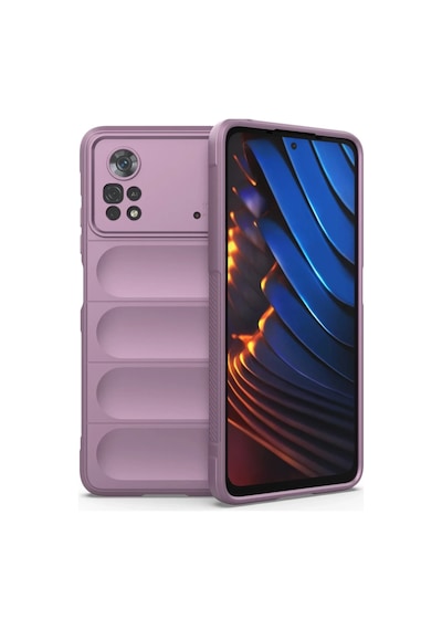 Xiaomi Poco X4 Pro 5g Uyumlu Kılıf Optimum Silikon - Mor