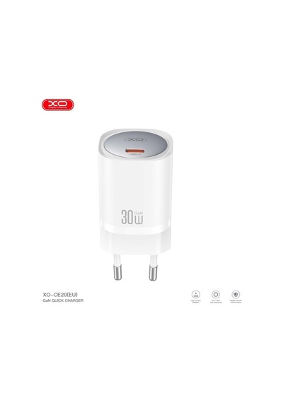 30w Gan Teknolojili Pd Hızlı Şarj Adaptörü Ve Type-c To Lightning Kablolu Şarj Aleti Adaptörü Set