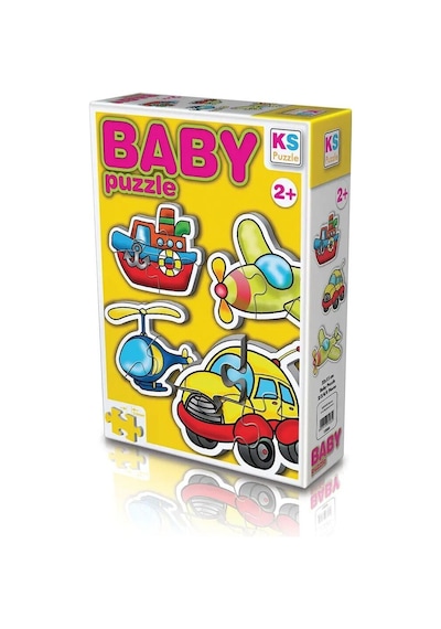 12003 Baby Puzzle Ulaşım Standart