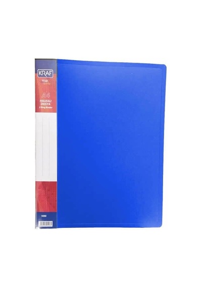 Kraf 1050/4r 4 Halkalı Mavi Dosya