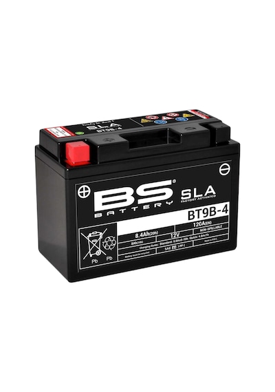 Bs Battery Bt9b-4 Sla Motosiklet Aküsü Sla Tipi