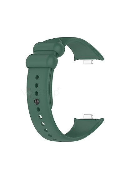 Novstrap Xiaomi Mi Band 8 Pro İle Uyumlu Kordon Kayış Yumuşak Silikon Klasik Kordon