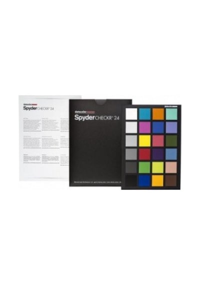 Datacolor ColorVision Spydercheckr 24 Gri ve Renk Referans Kartı