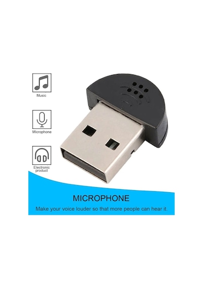Mini Usb Mikrofon Usb 2.0 Mini Bilgisayar Mikrofonu