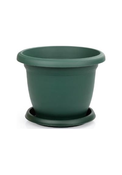 Omnipazar So-v504 Villa Saksı Tabaklı 2,5 Lt No 4 Yeşil 109