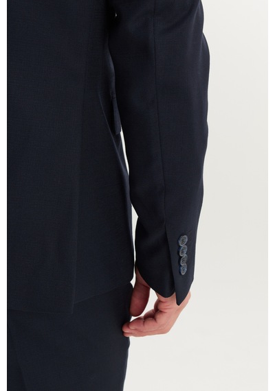 AC&Co / Altınyıldız Classics Erkek Lacı Slim Fit Dar Kesim Mono Yaka Armürlü Esnek Takım Elbise Lacı AC&Co / Altınyıldız Classics Erkek Lacı Slim Fit Dar Kesim Mono Yaka Armürlü Esnek Takım Elbise Lacı