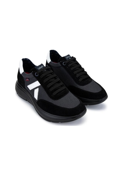 Callaghan Erkek Deri & Tekstil Siyah Sneakers & Spor Ayakkabı 618 61201 Erk Ayk Y25 Negro Siyah