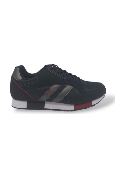 Lescon Boston 6 Erkek Siyah Sneakers Spor Ayakkabı