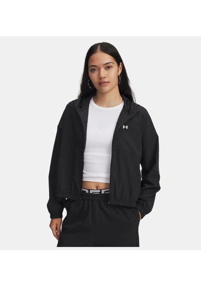 Under Armour Ua Rival Woven Jkt Hd Kadın Ceket 6004849-005 Siyah