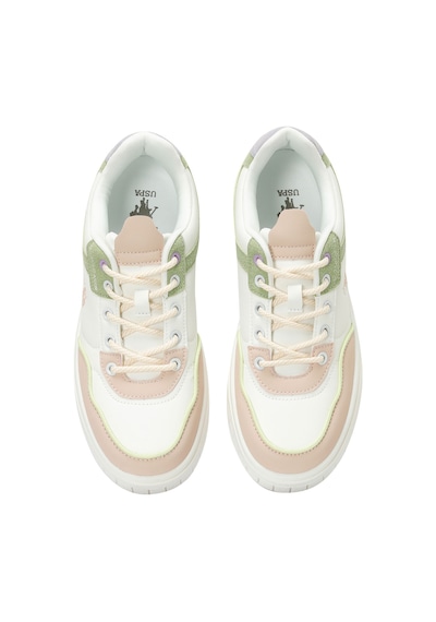 U.s. Polo Assn. Candy 5fx Bej Kadın Sneaker 000000000101946942 Bej-beyaz-yesıl Bej - Yeşil U.s. Polo Assn. Candy 5fx Bej Kadın Sneaker 000000000101946942 Bej-beyaz-yesıl Bej - Yeşil