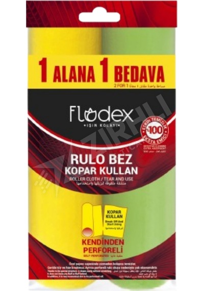 3 Adet Flodex Rulo Bez 1+1 Kopar Kullan