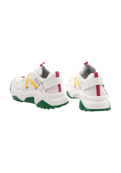 Dgn Kadın Bağcıklı Sneaker Ayakkabı Fuşya