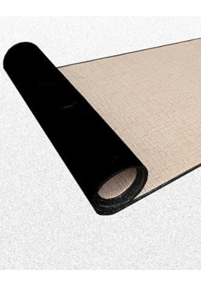 Mikrofiber Dekoratif Mouse Pad, 7mm Kalınlık, Kaygansız Taban, Leke Tutmaz, Su Geçirmez, Ofis Aksesuarı Gri, 40x80cm