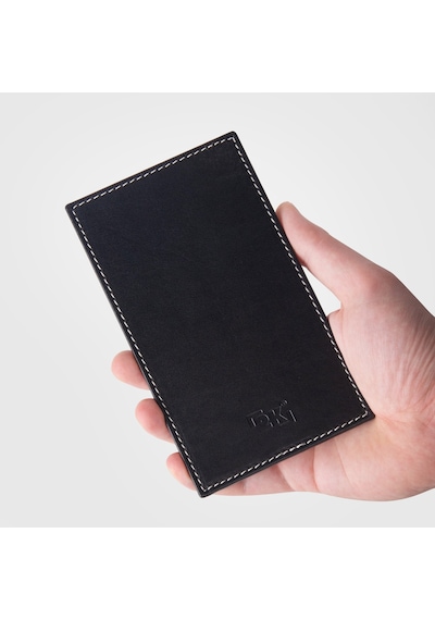 2K S.deri Kartlık Cüzdan Siyah Wallet And Card Holder Vegan 9x15,5 Cm. Black Siyah