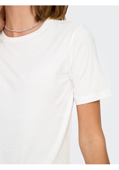 Only Jdyrex S/s Top Jrs Beyaz Kadın T-shirt 15344612 Beyaz