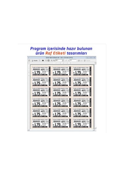 Demirsoft Market Mağaza Manav Terazi Pos Sistemi Dokunmatik Ekran