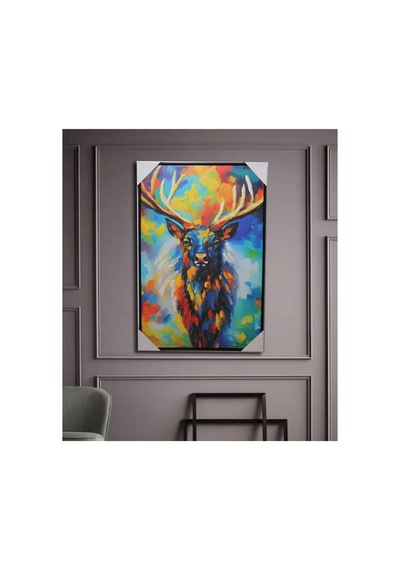 1 Adet Yağlı Boya Duvara Asmalı Pano Duvar Dekoru Ve Asma Tablo, Oil Painting Wall Art, 90 X 60 Cm