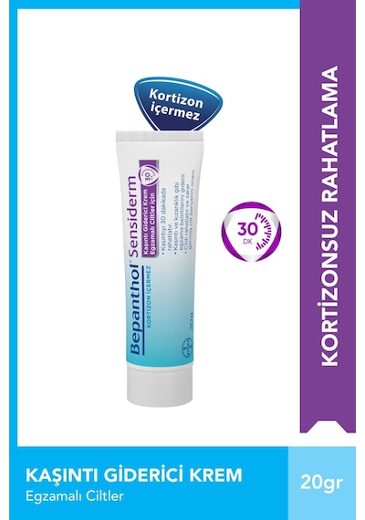 Bepanthol Sensiderm Kortizon İçermeyen Krem 20 G