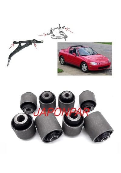 1992-1997 Honda Crx Ön Alt Üst Salıncak Burcu Seti