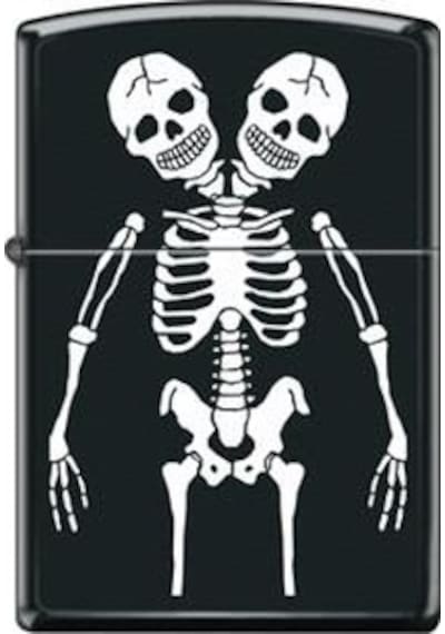 Zippo Cı016894 Sıamese Skeletons - 7207 Çakmak 218-009476 2-1