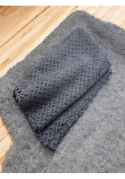Şönil Kadife Koltuk Örtüsü, Çekyat Örtüsü, Kanepe Örtüsü, Koltuk Şalı Antrasit Renk 180x220cm Diğer