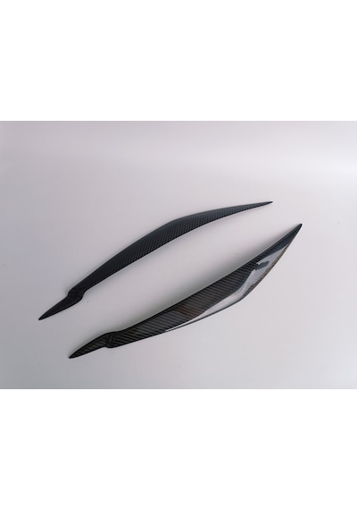 Bmw X6 Karbon Fiber Ön Far Kaşı 1 Çift 2008-2015