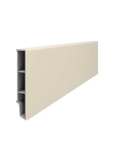Vilo Sempla 712 Bej Pvc Süpürgelik 240cm Kolay Montaj - Suya Ve Çizilmeye Dayanıklı