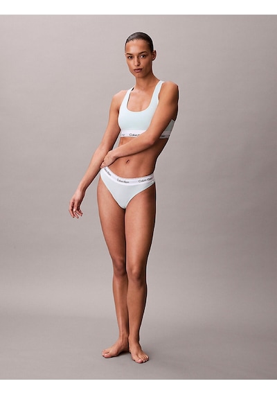 Calvin Klein Kadın Mint Yeşili Tanga-15873