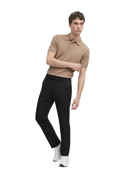 Anthony Jackson Premium Erkek Triko Polo Yaka T-shirt Giovanni Kahverengi