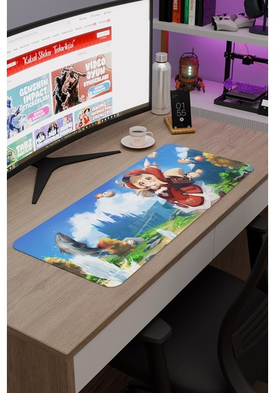 Klee Genshin Impact Anime Gacha V2 - 70x30 Xl Gaming Mouse Pad Fare Altlığı