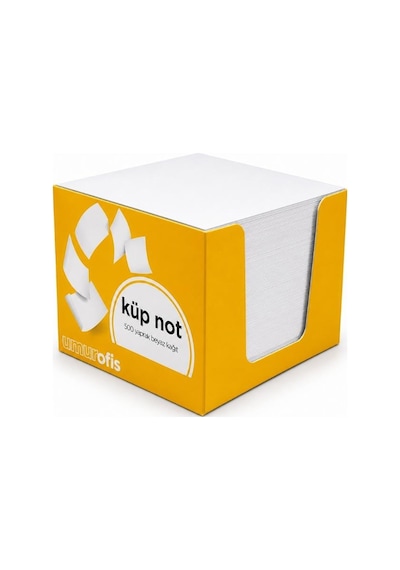 Umur Küp Bloknot 8x8 Beyaz 500 Yaprak - 30010922