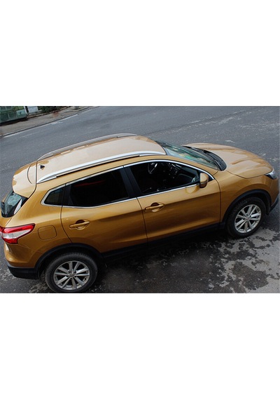 Nissan Qashqai Üst Port Bagaj Tavan Çıtası Oem Siyah- Alüminyum Siyah