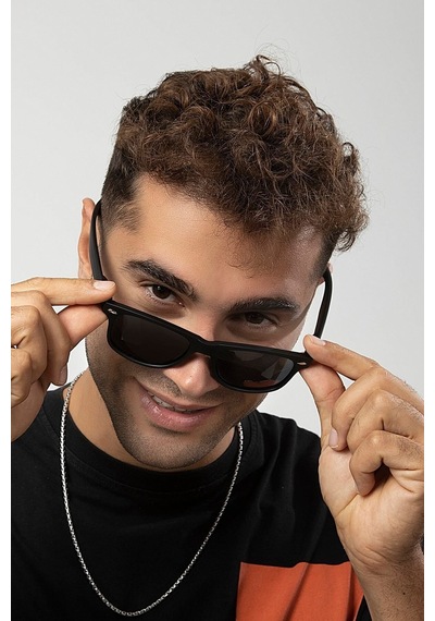 Xed Wayfarer Siyah Erkek Güneş Gözlüğü