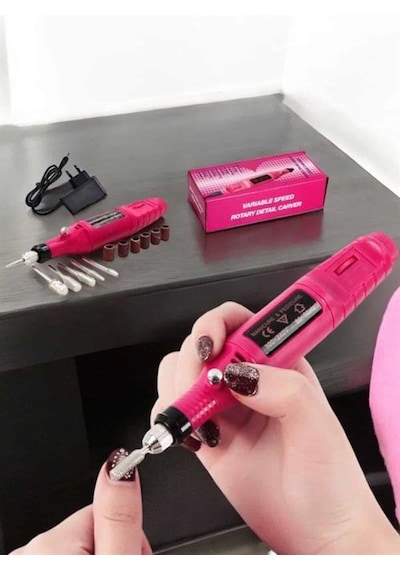 Nasır Temizleyici Manikür Pedikür Seti Elektrikli Usb Girişli 51950325
