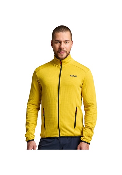 Slam Slam Act Grid Fleece Erkek Polar W41 Hardal