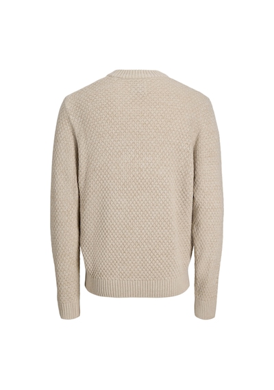 Jack & Jones Erkek Relaxed Fit Bisiklet Yaka Triko Kazak - Blake - 12299084 Çok Renkli