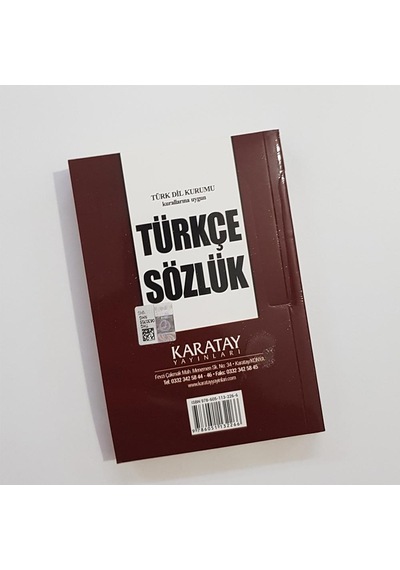 Karatay Yayınları Türkçe Sözlük