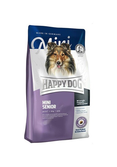 Happy Dog Mini Senior Tavuklu Küçük Irk Yaşlı Köpek Maması 4 KG