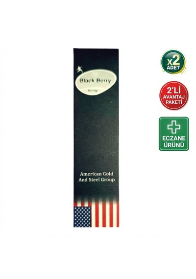 Black Berry Delay Sprey 2 x 25 ML