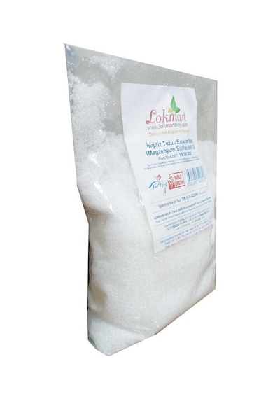 Yenilebilir İngiliz Tuzu Epsom Salt Magzenyum Sülfat 500 Gr