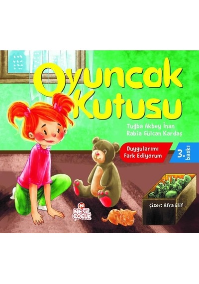 Oyuncak Kutusu - Duygularımı Fark Ediyorum - Rabia Gülcan Kardaş - Nesil Çocuk Yayınları