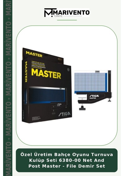 Özel Üretim Bahçe Oyunu Turnuva Kulüp Seti 6380-00 Net And Post Master - File Demir Set Belirtilmemiş