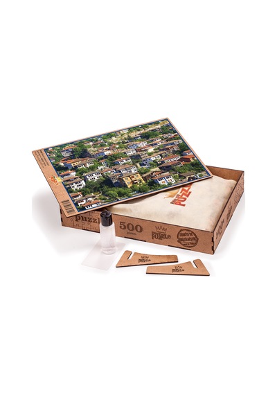 King Of Puzzle Safranbolu Evleri Ahşap Puzzle 500 Parça