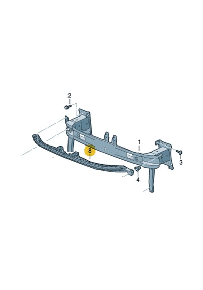 Passat On Panel Ic Braket Kılavuz Profili (3g0807889)