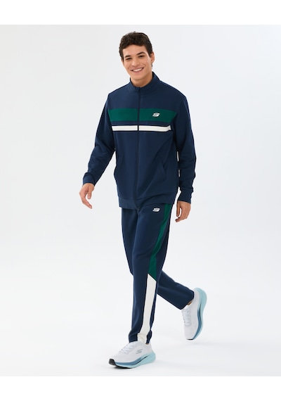 Skechers M Performance Coll. Track Suit Erkek Lacivert Eşofman Takımı S2610008-0505