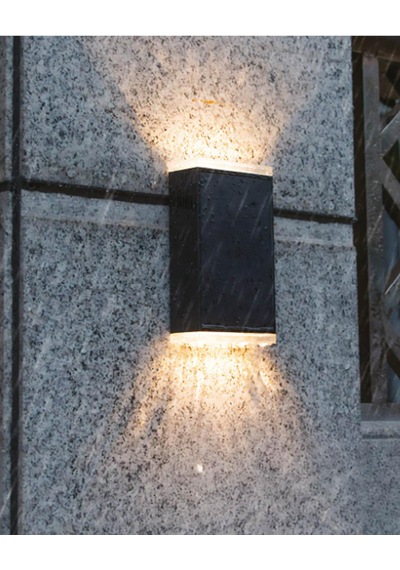 Ack Ag60-19801 Ip54 Çift Yönlü Solar Led Bahçe Duvar Apliği