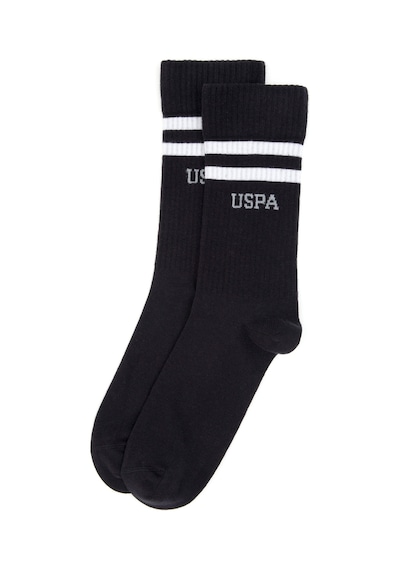 U.s. Polo Assn. Erkek Siyah Çorap Tenis 50317940-vr046 Siyah