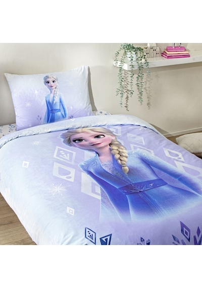 Taç Lisanslı Disney Frozen Diamond Tek Kişilik Pamuk Nevresim Takımı 000000001000049925 Çok Renkli