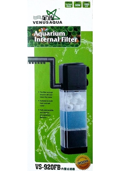 Venusaqua Vs-920Fb Akvaryum İç Filtre 1500 L/H 30W
