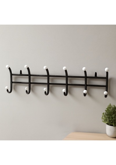 Kalın Borulu Metal Duvar Askısı - 83026914